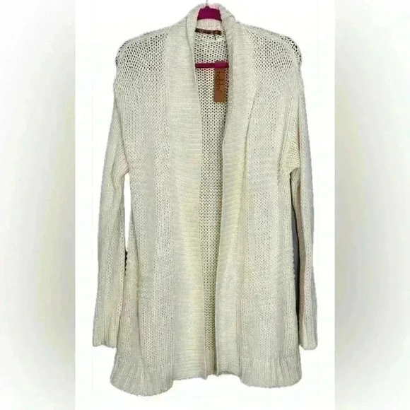 Belldini Ivory Cardigan Sweater (Y6) - Picture 2 of 6
